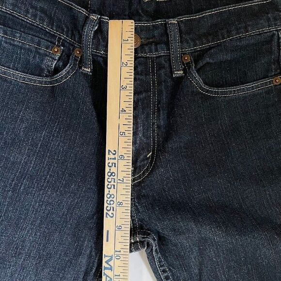 Levis 511 Mens Jeans Blue Slim Straight Stretch Denim Size 28x30 (tag 31) - Picture 12 of 13